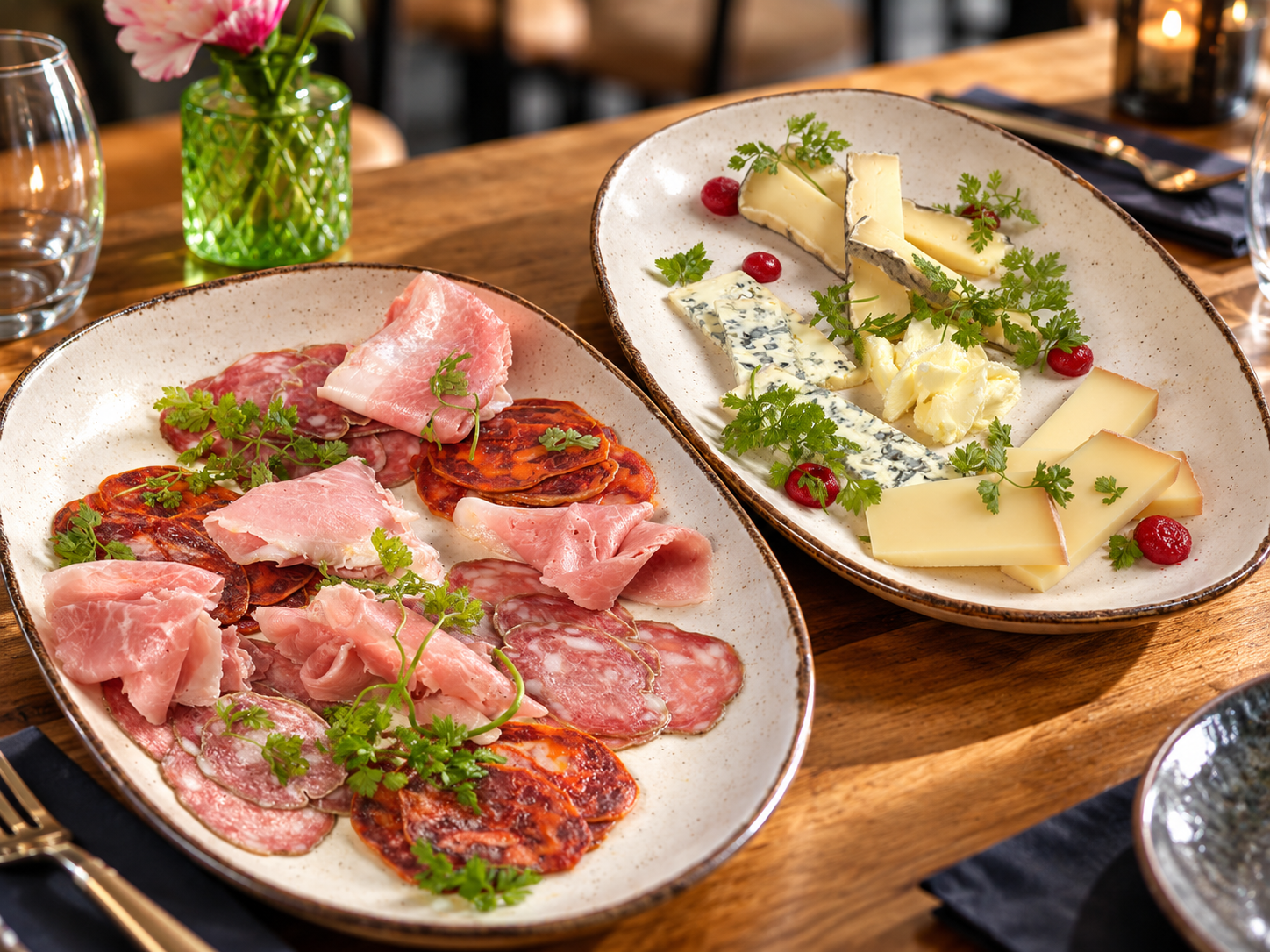 Planche charcuterie & fromages