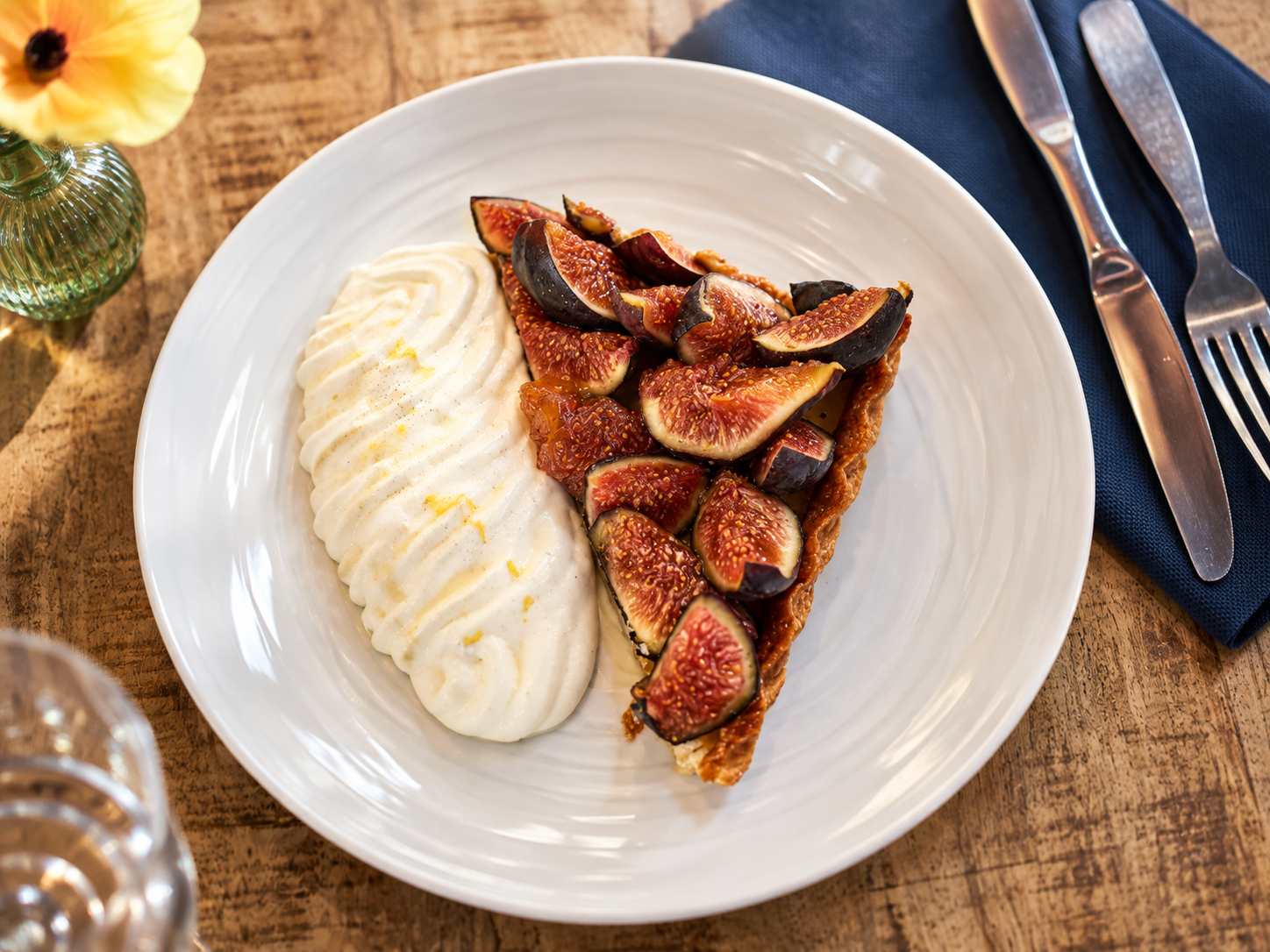 Tarte aux figues